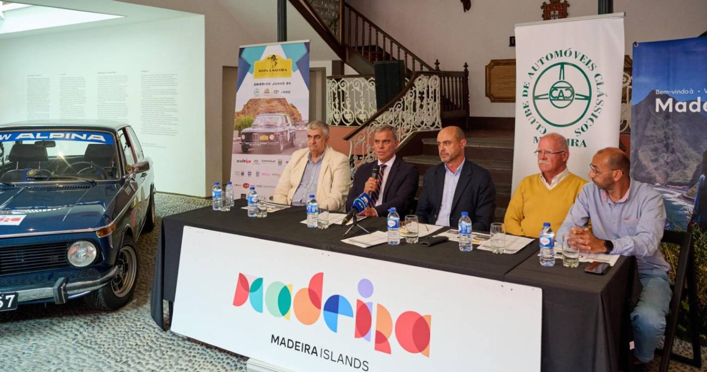 Lamborghini Miura P400 SV participa na 35.ª Volta à Madeira Classic Rally