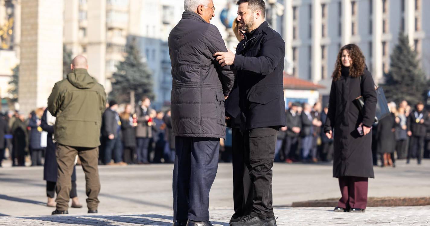 Ucrânia: Costa promete em Kiev disponibilidade da UE para “tudo o que for necessário”