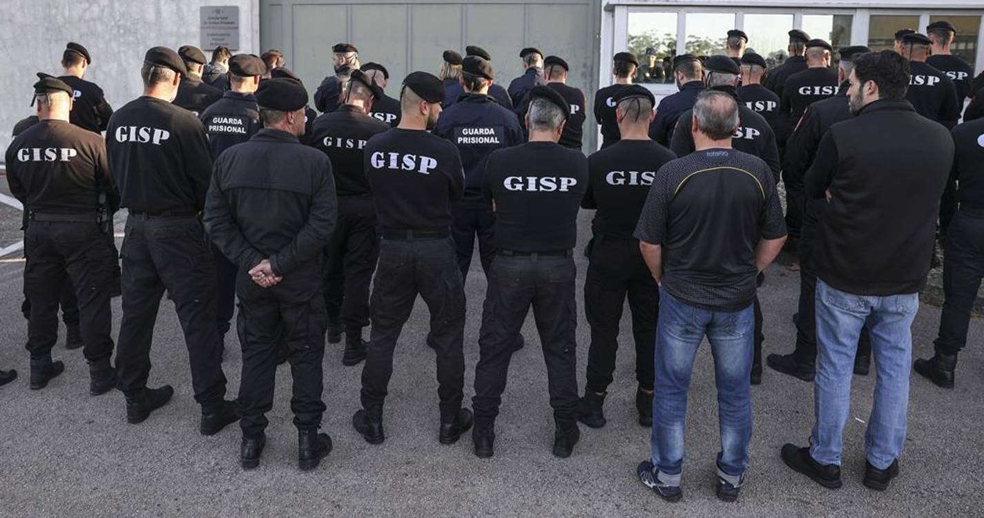 Segurança: Número de presos e de agressões a guardas prisionais aumentou em 2024