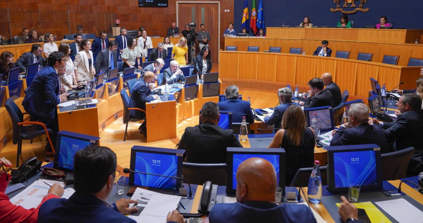 Parlamento está a votar artigo a artigo o orçamento regional