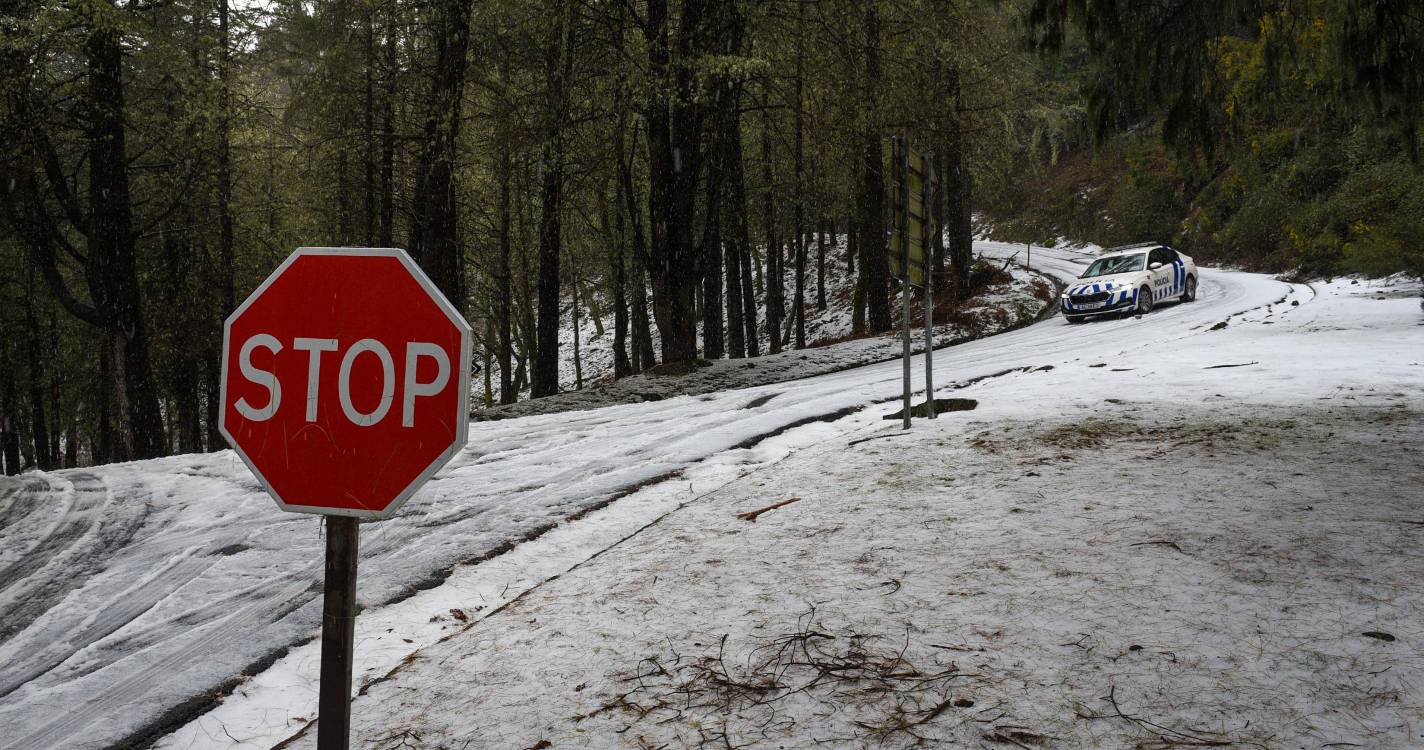 Previsão de neve nas serras da Madeira