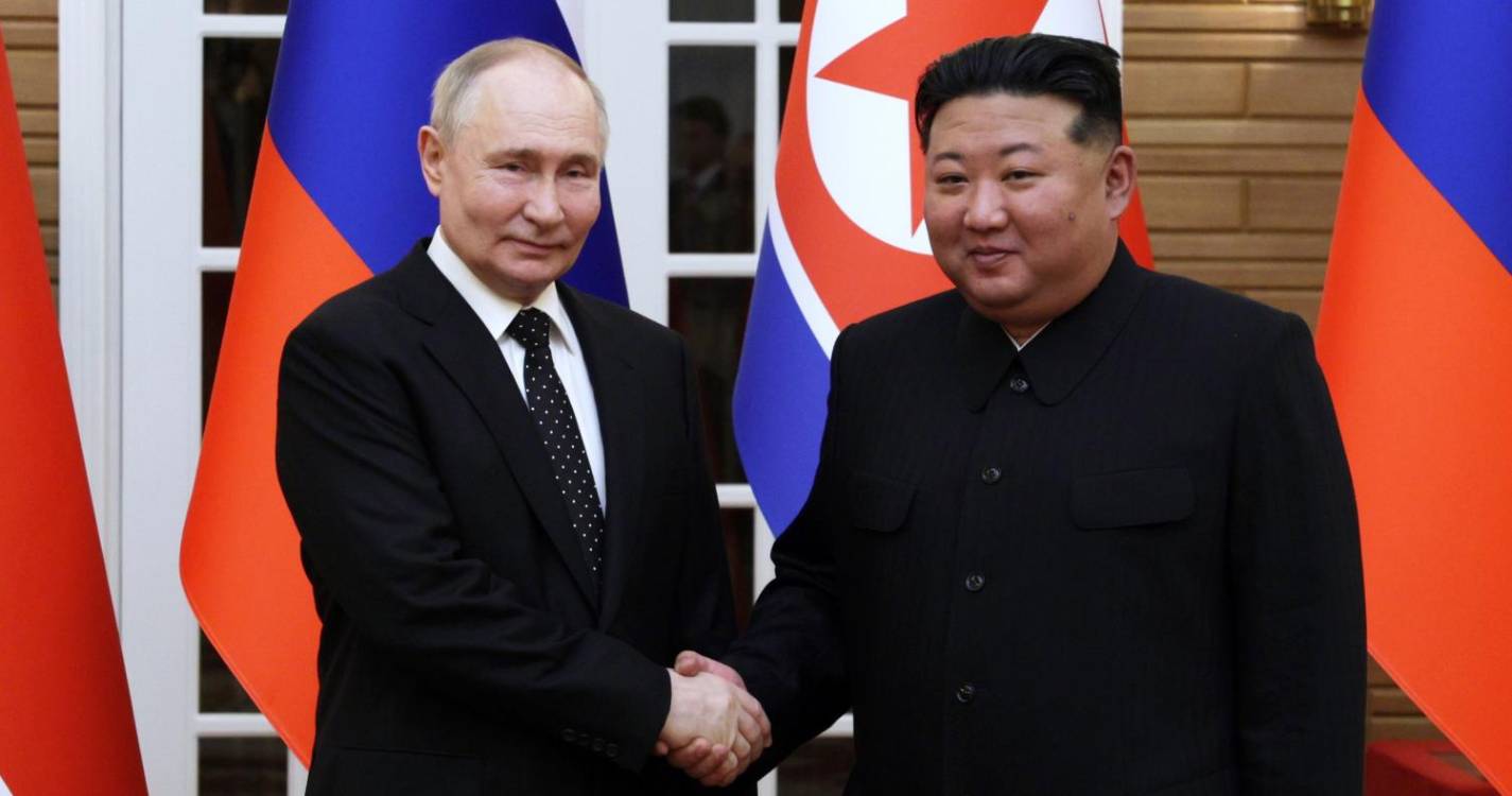 Relações entre Moscovo e Pyongyang entram numa “nova era”, diz Kim a Putin