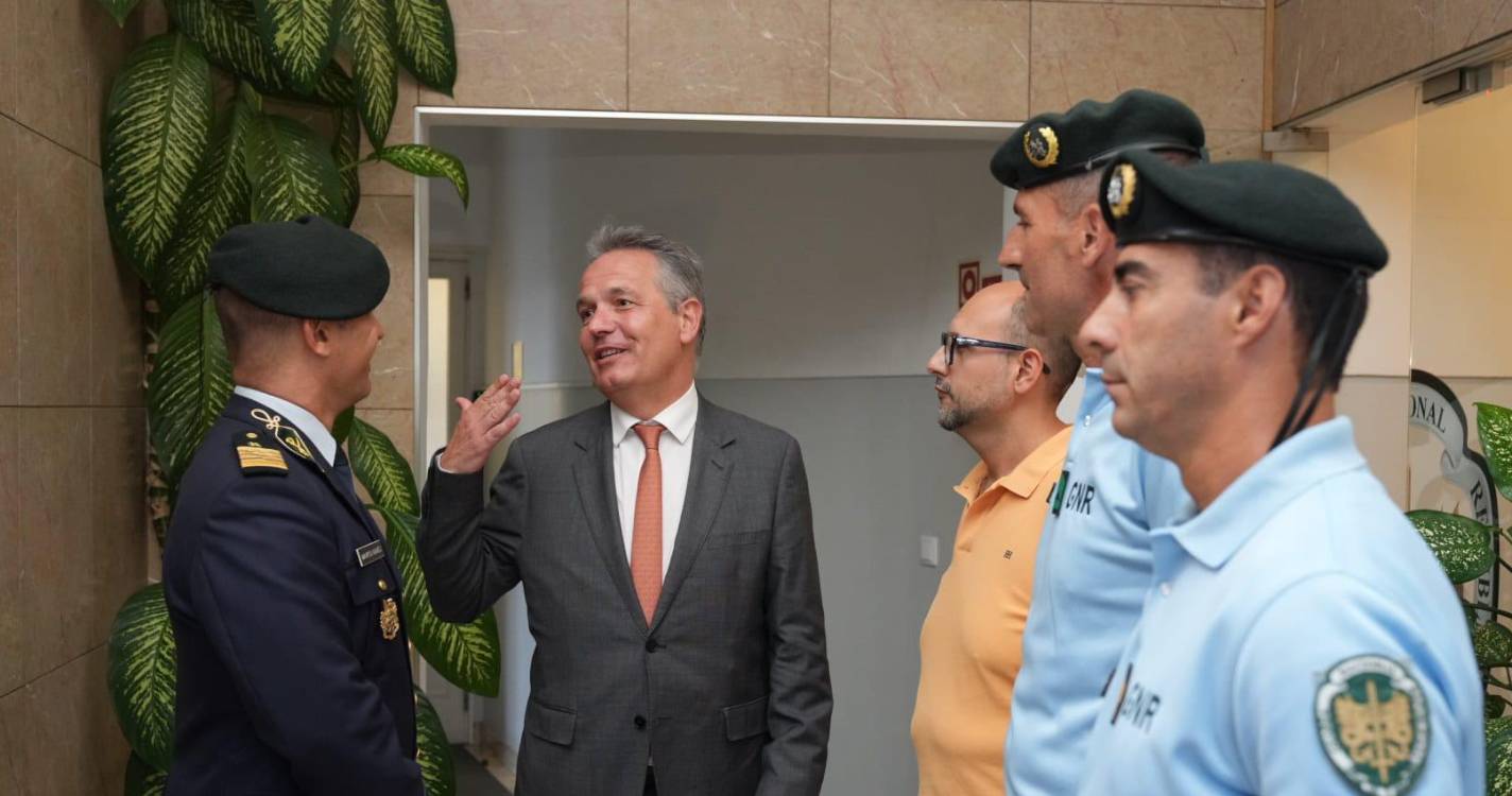 Paulo Simões Ribeiro visitou instalações da GNR na Madeira