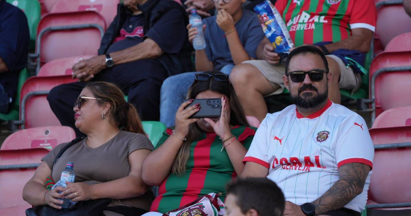 Veja quem está nos Barreiros para assistir ao Marítimo vs Académico Viseu