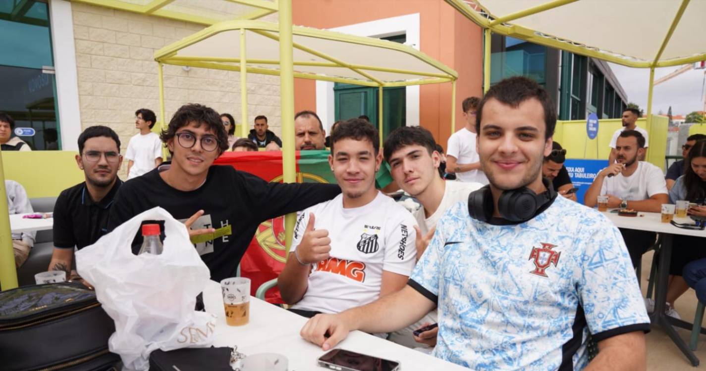 Euro 2024: Nova casa cheia na Fan Zone do Madeira Shopping (com fotos)