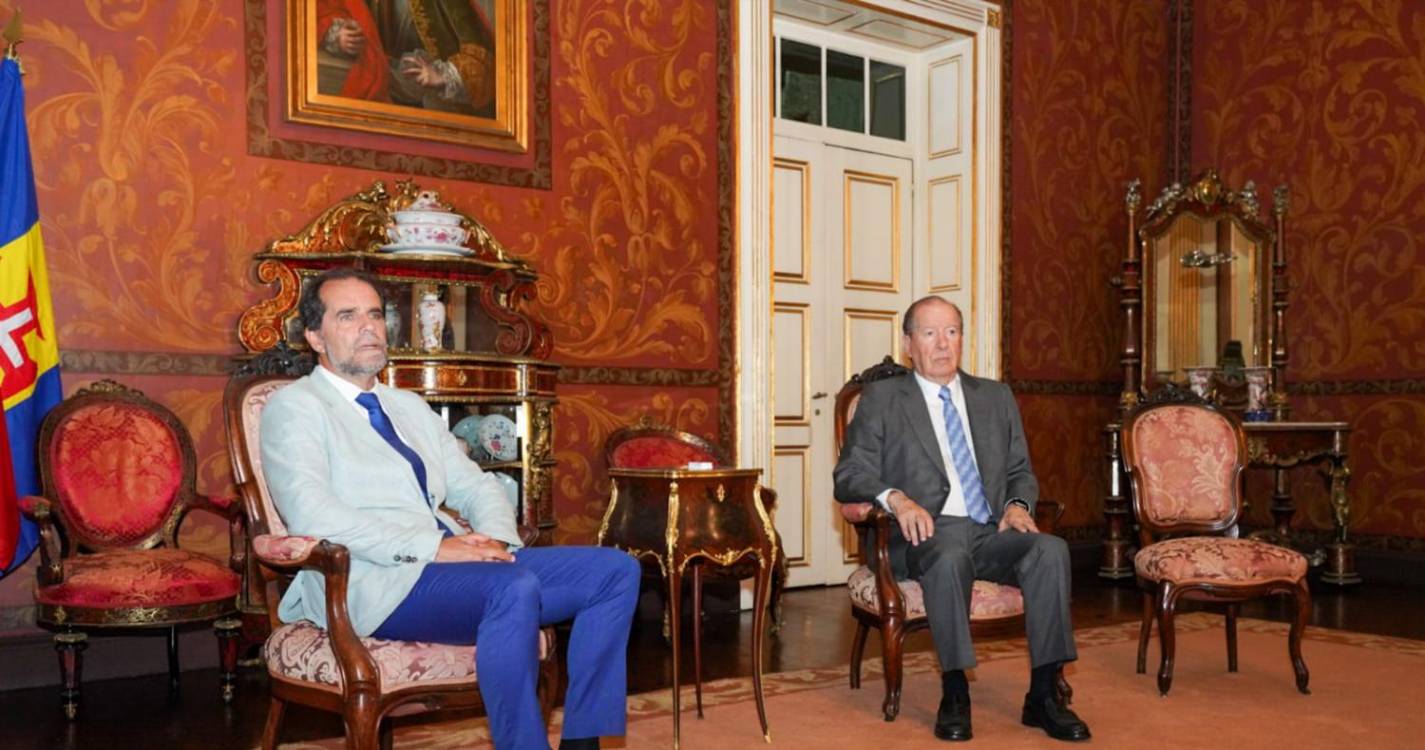 Miguel Albuquerque já está no Palácio de São Lourenço