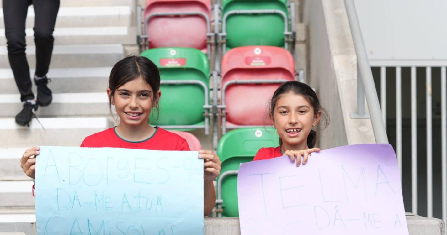 Veja quem está a assistir ao Portugal x Bélgica nos Barreiros (com fotos)