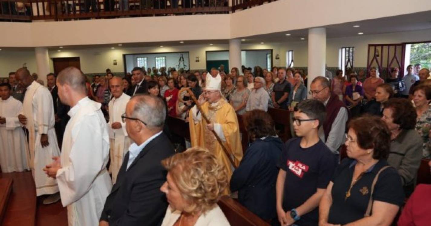 Celebração muito concorrida na paróquia de Fátima