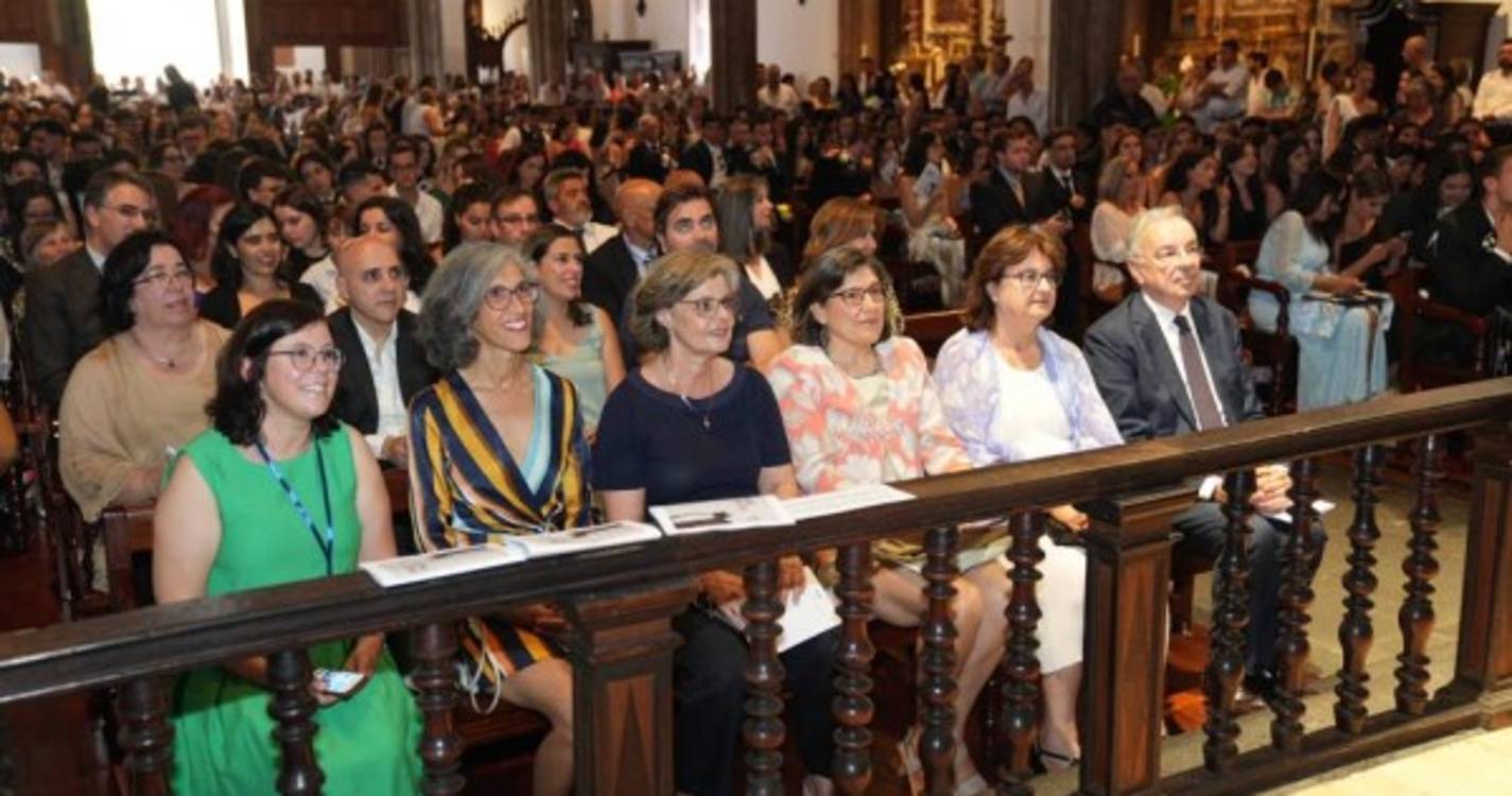 Cerimónia de benção das fitas carregada de emoção (com fotos)