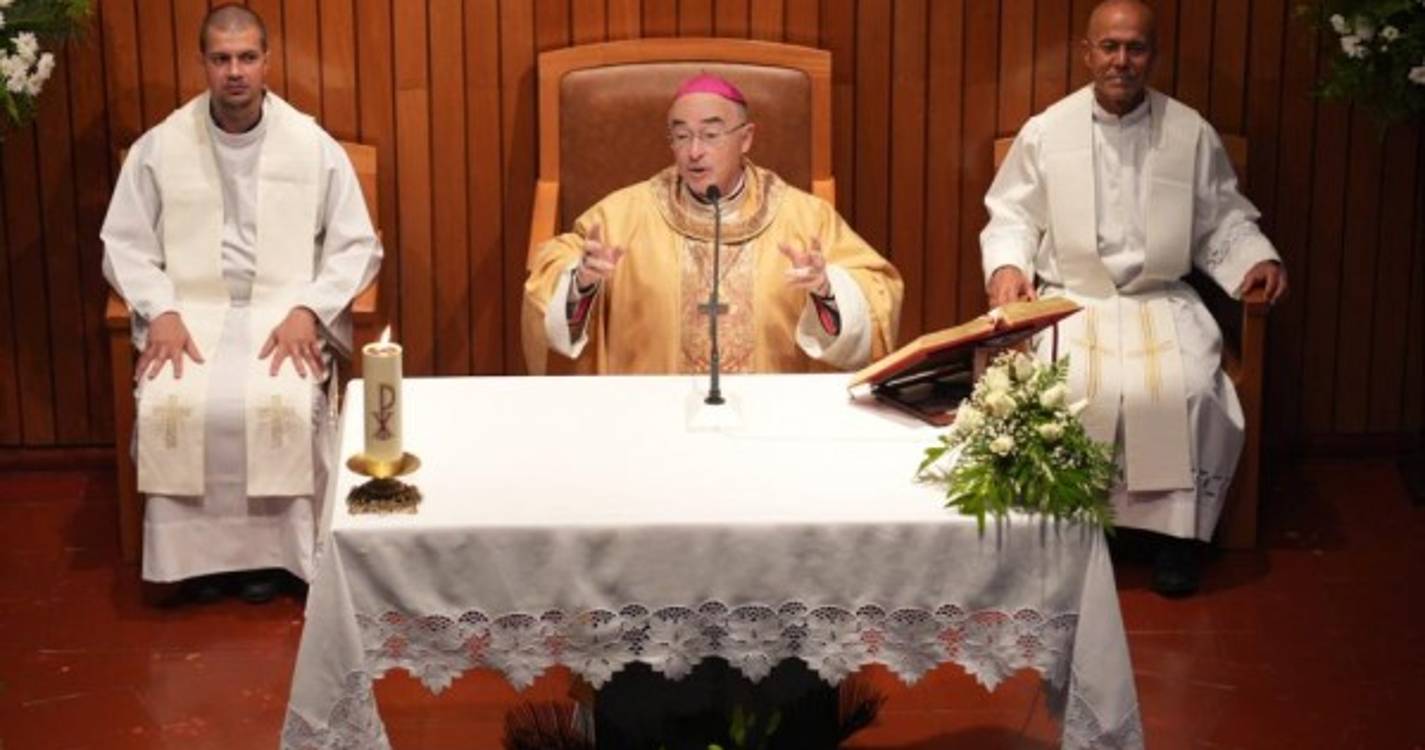 Celebração muito concorrida na paróquia de Fátima