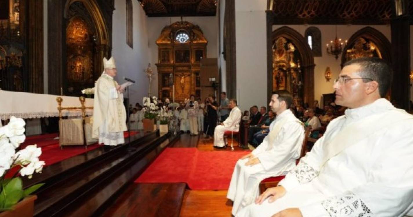 Bispo do Funchal apela a novos padres para procurarem conhecer os fiéis que lhes forem confiados (com fotos)