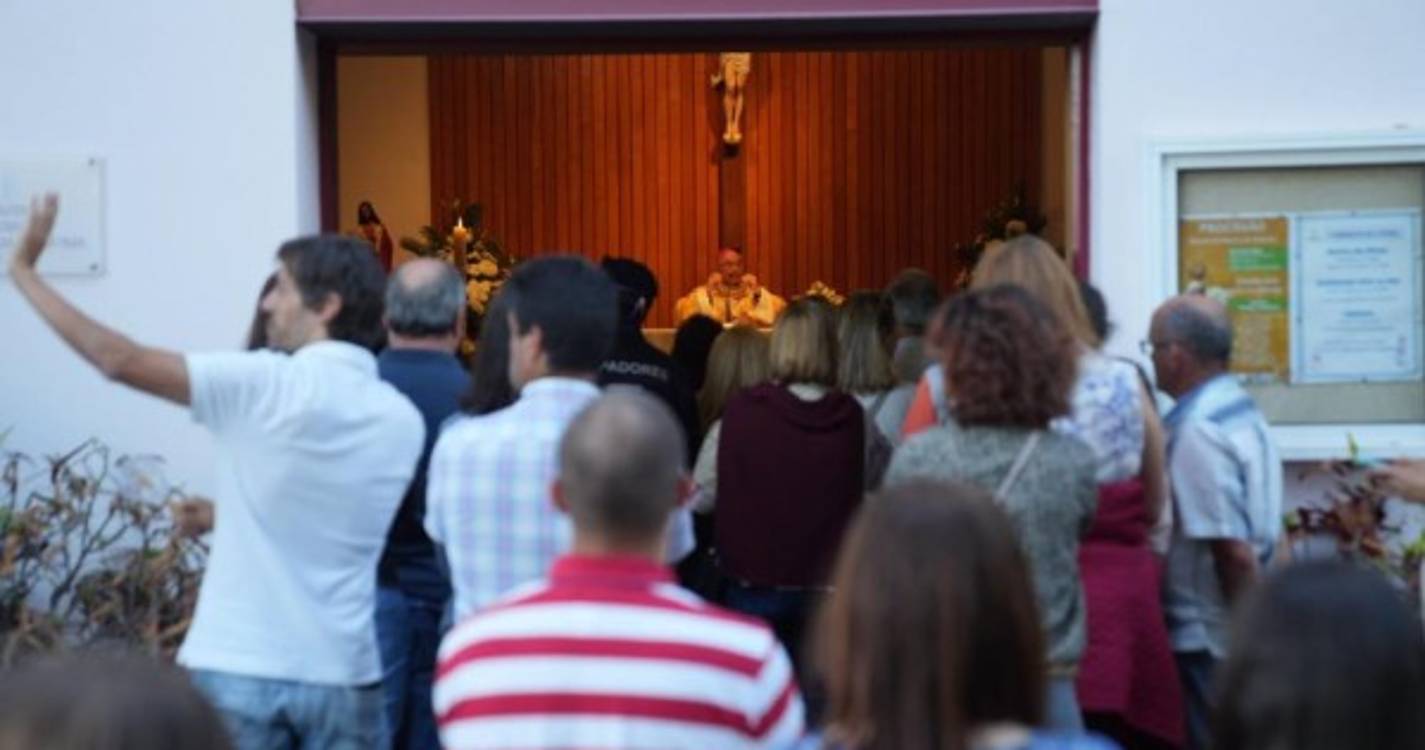 Celebração muito concorrida na paróquia de Fátima