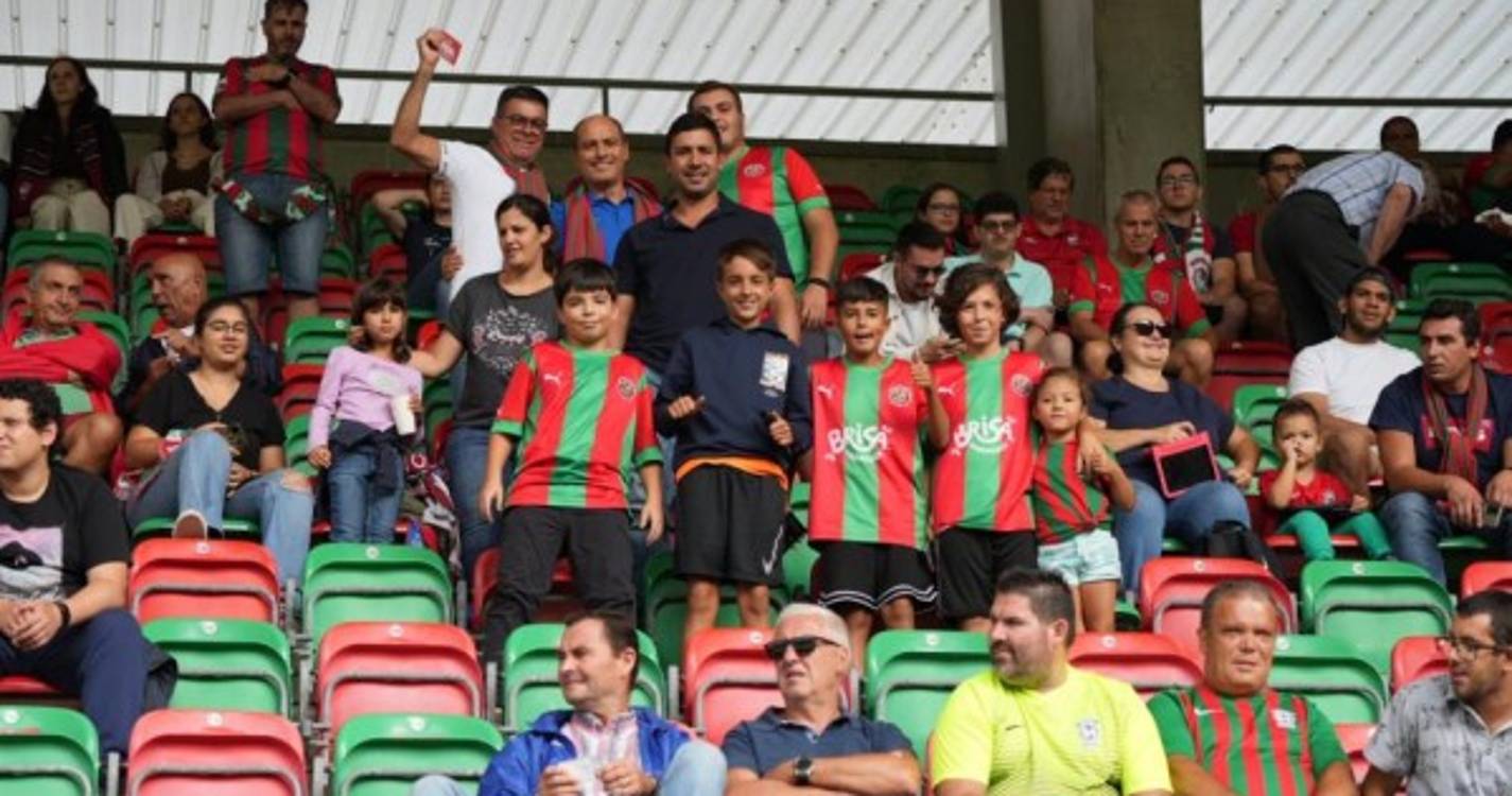 Veja quem está no Estádio dos Barreiros para assistir ao Marítimo-Gil Vicente