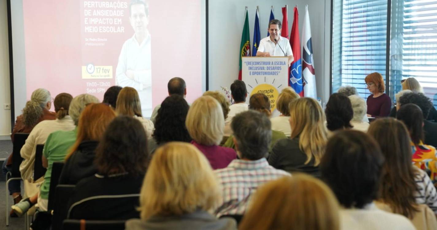 Strecht alerta para sinais de ansiedade na escola e fala numa sociedade de “exclusão”