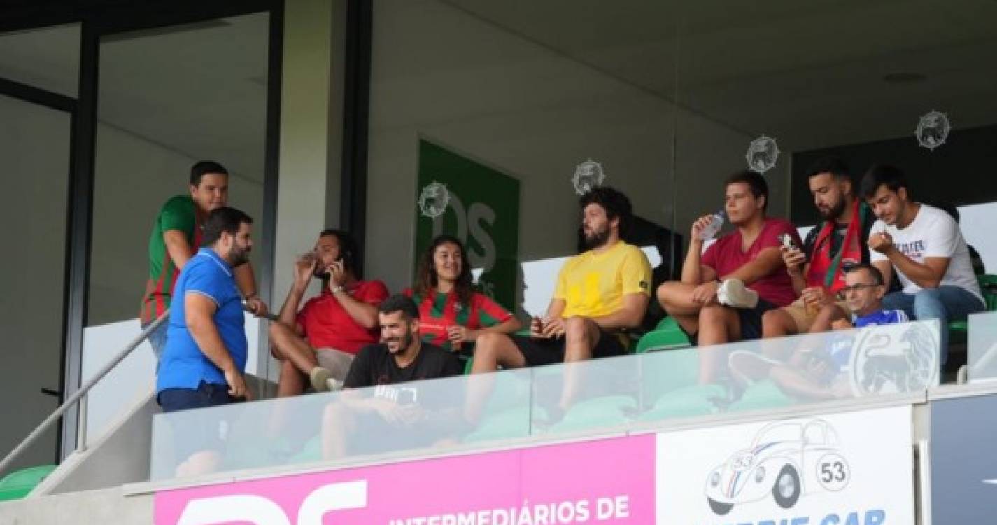 Veja quem está no Estádio dos Barreiros para assistir ao Marítimo-Gil Vicente