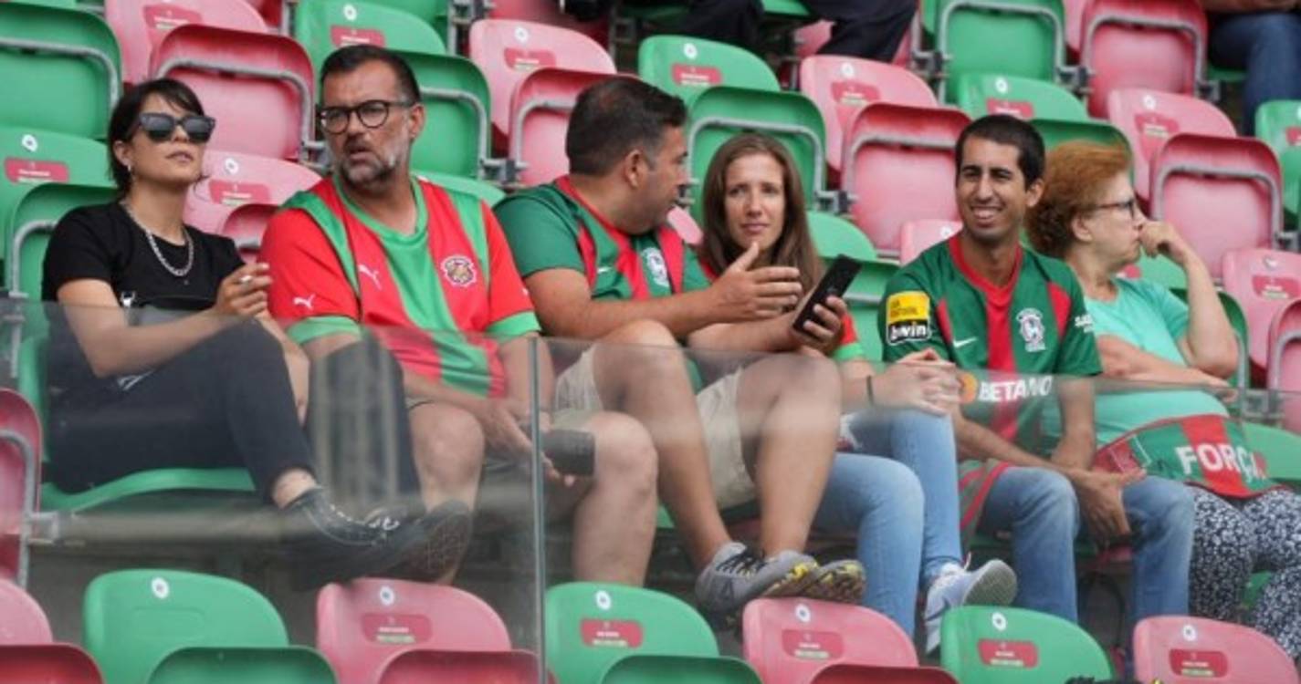 Veja quem está no Estádio dos Barreiros para assistir ao Marítimo-Gil Vicente