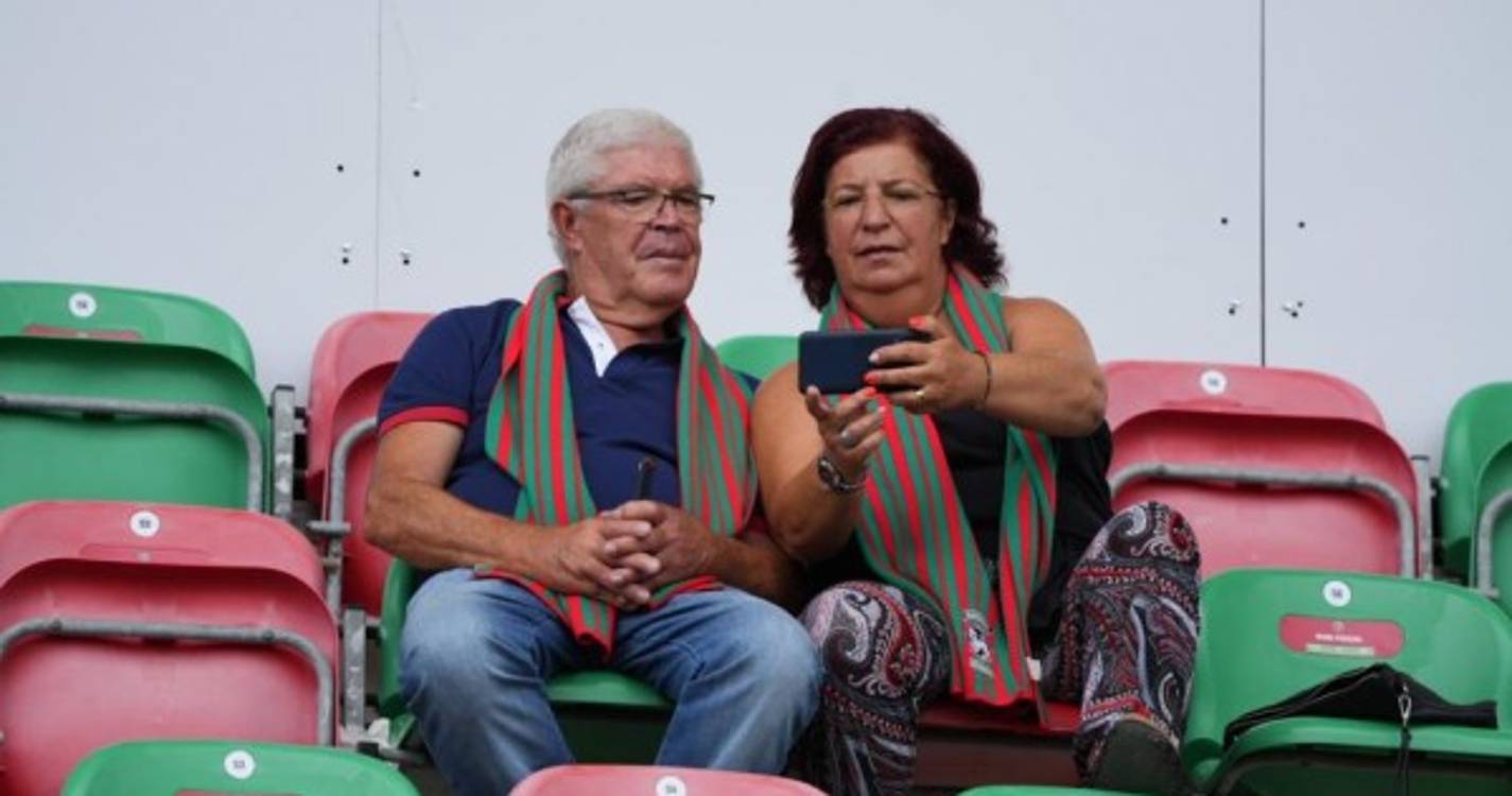 Veja quem está no Estádio dos Barreiros para assistir ao Marítimo-Gil Vicente