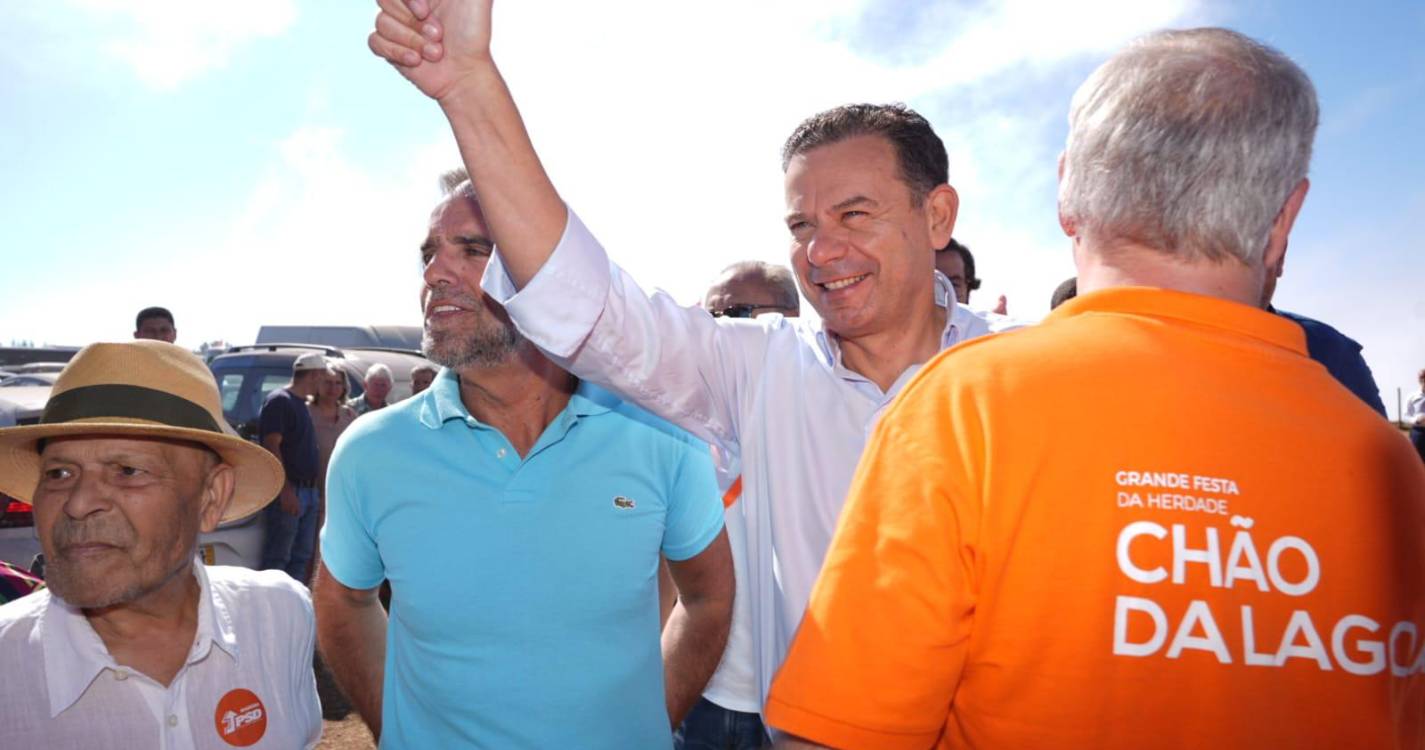 Montenegro e Albuquerque já chegaram à Festa do PSD-Madeira