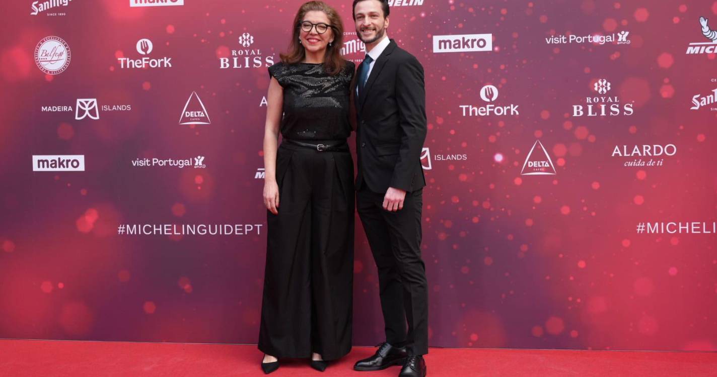 Veja algumas das imagens da passadeira vermelha da Gala do Guia Michelin 2026