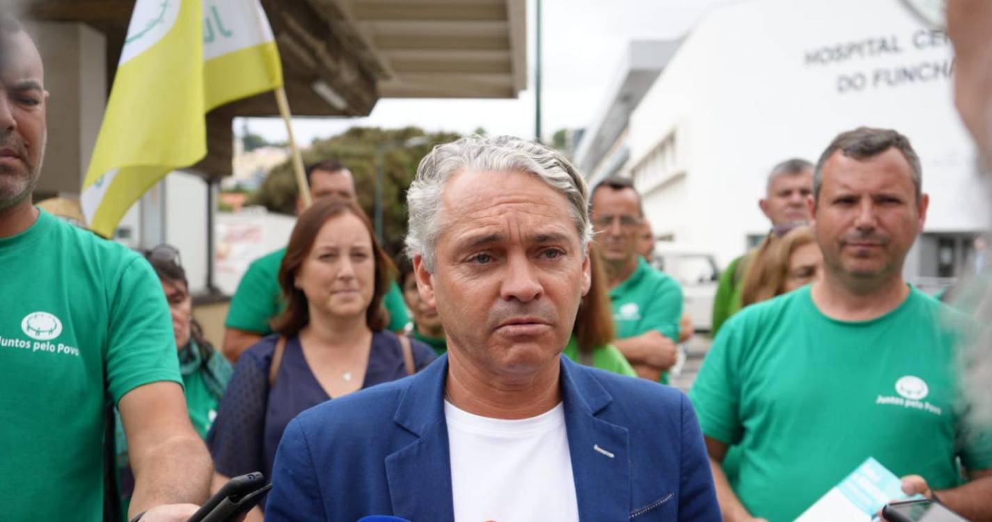 JPP diz que subida das listas de espera “é a marca do falhanço das políticas de Albuquerque”