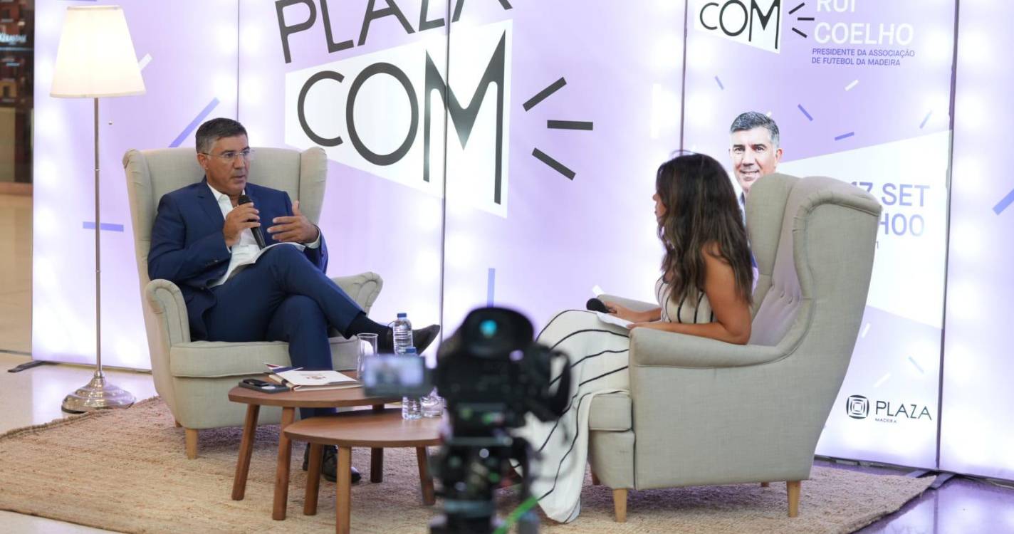 Assista em direto à entrevista com Rui Coelho, presidente da Associação de Futebol da Madeira