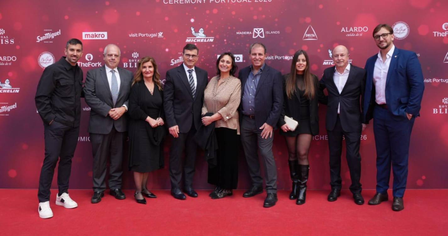 Veja algumas das imagens da passadeira vermelha da Gala do Guia Michelin 2026