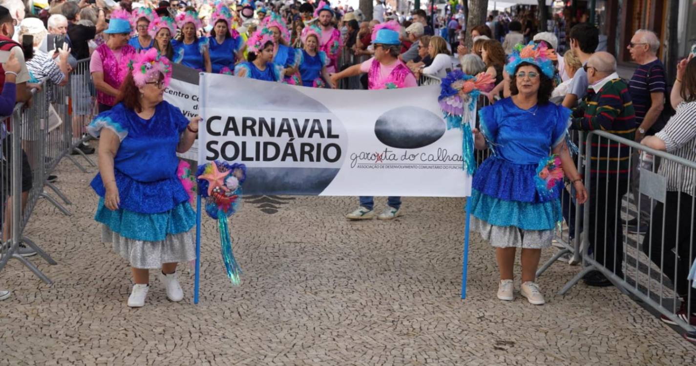 Cortejo Solidário sai à rua com centenas de espectadores (com fotos)