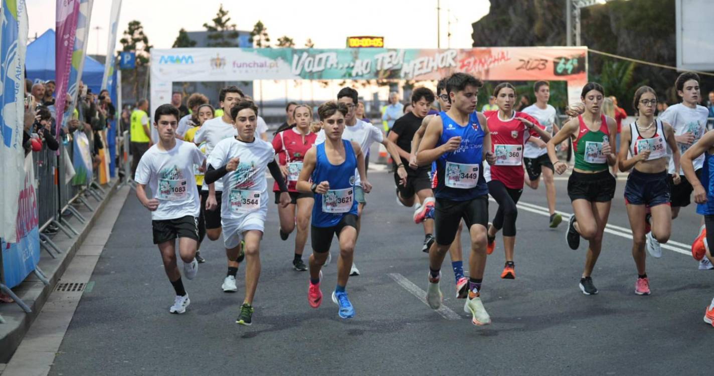São Silvestre anima baixa do Funchal