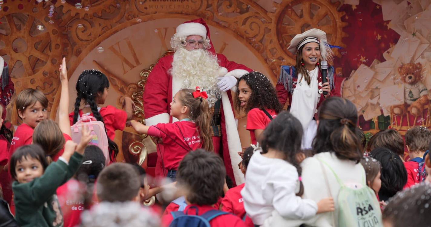 Pai Natal chegou ao Funchal num trenó à madeirense (com fotos e vídeo)