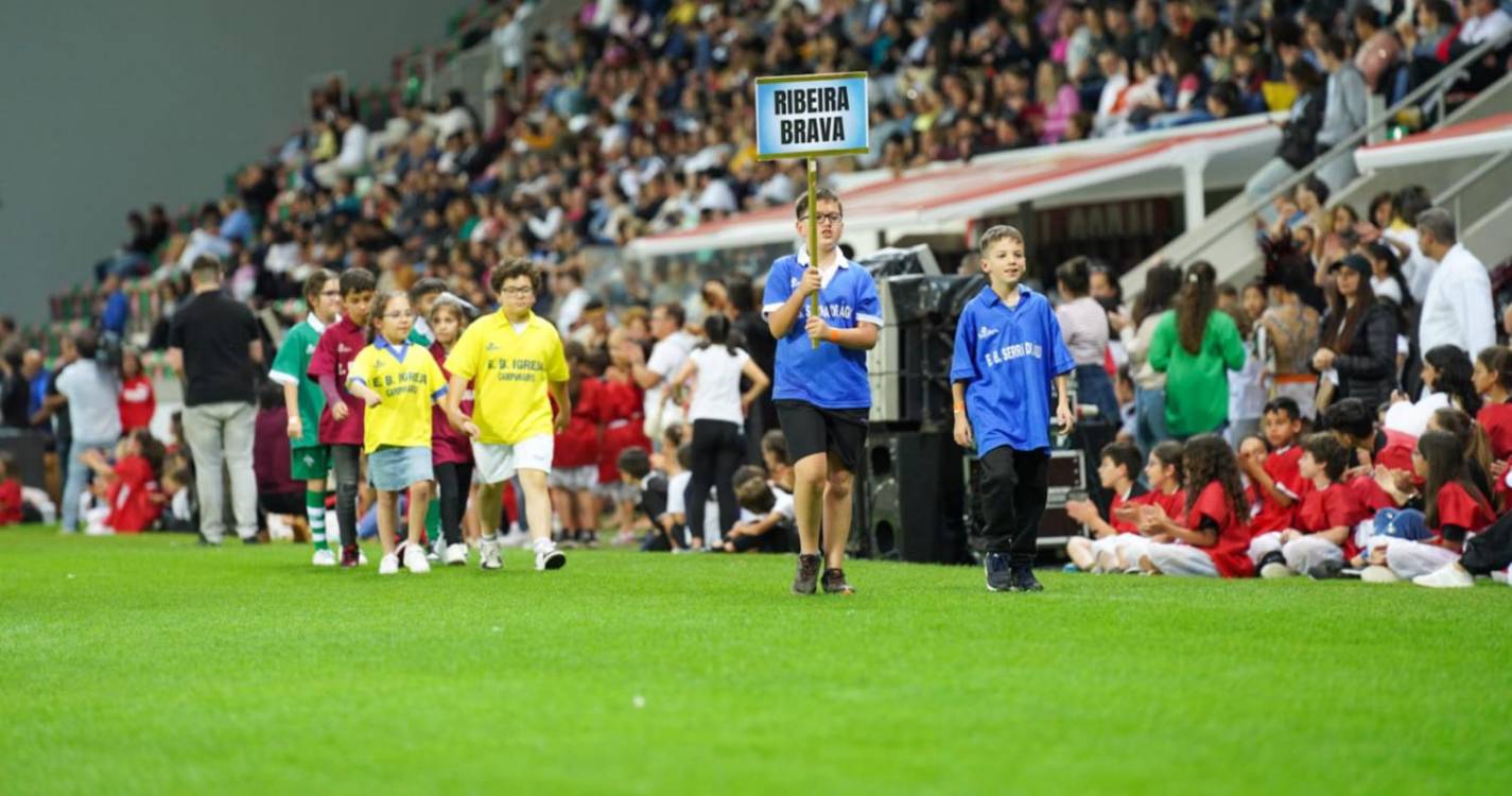 Desporto Escolar: desfile das escolas antecede espetáculo gímnico (com fotos)