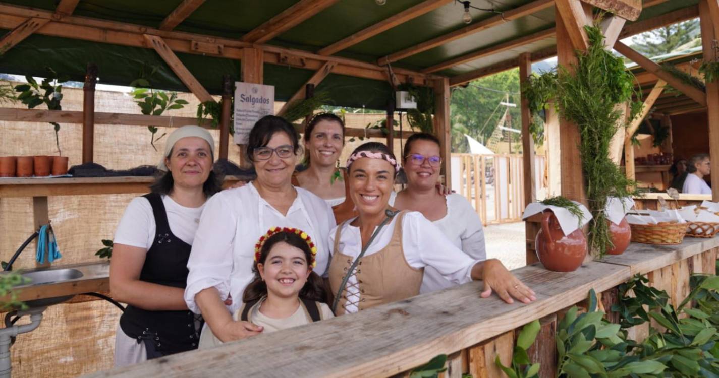 Tudo a postos para mais uma edição do Mercado Quinhentista (com fotos)