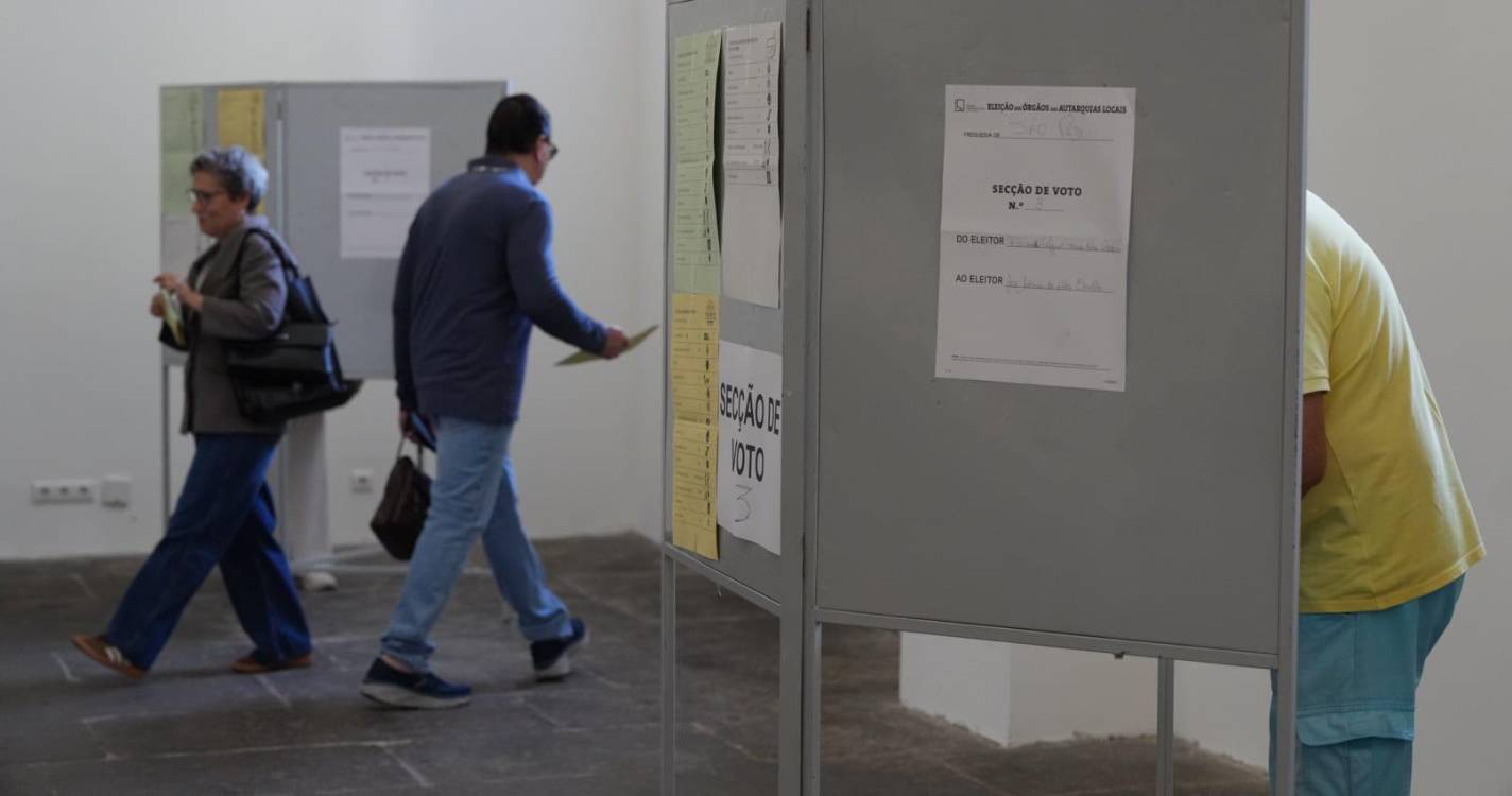 43,42% dos eleitores votaram até às 16h00