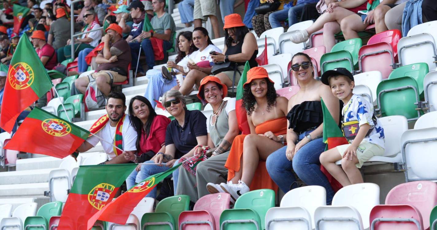 Veja quem está a assistir ao Portugal x Bélgica nos Barreiros (com fotos)