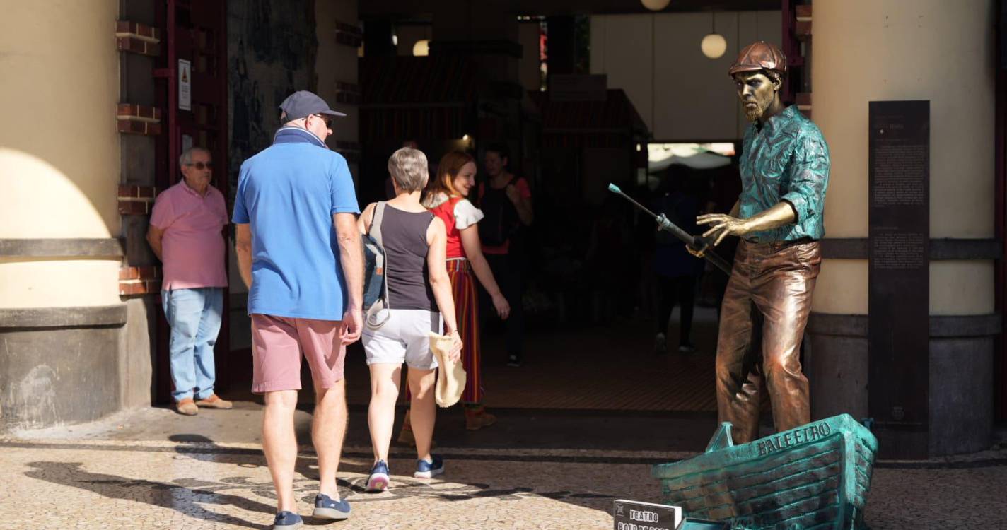Madeira Street Arts: Estátuas vivas já animam ruas da cidade (com fotos e vídeo)