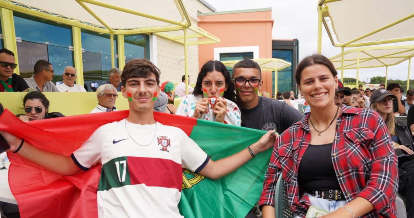 Euro 2024: Nova casa cheia na Fan Zone do Madeira Shopping (com fotos)