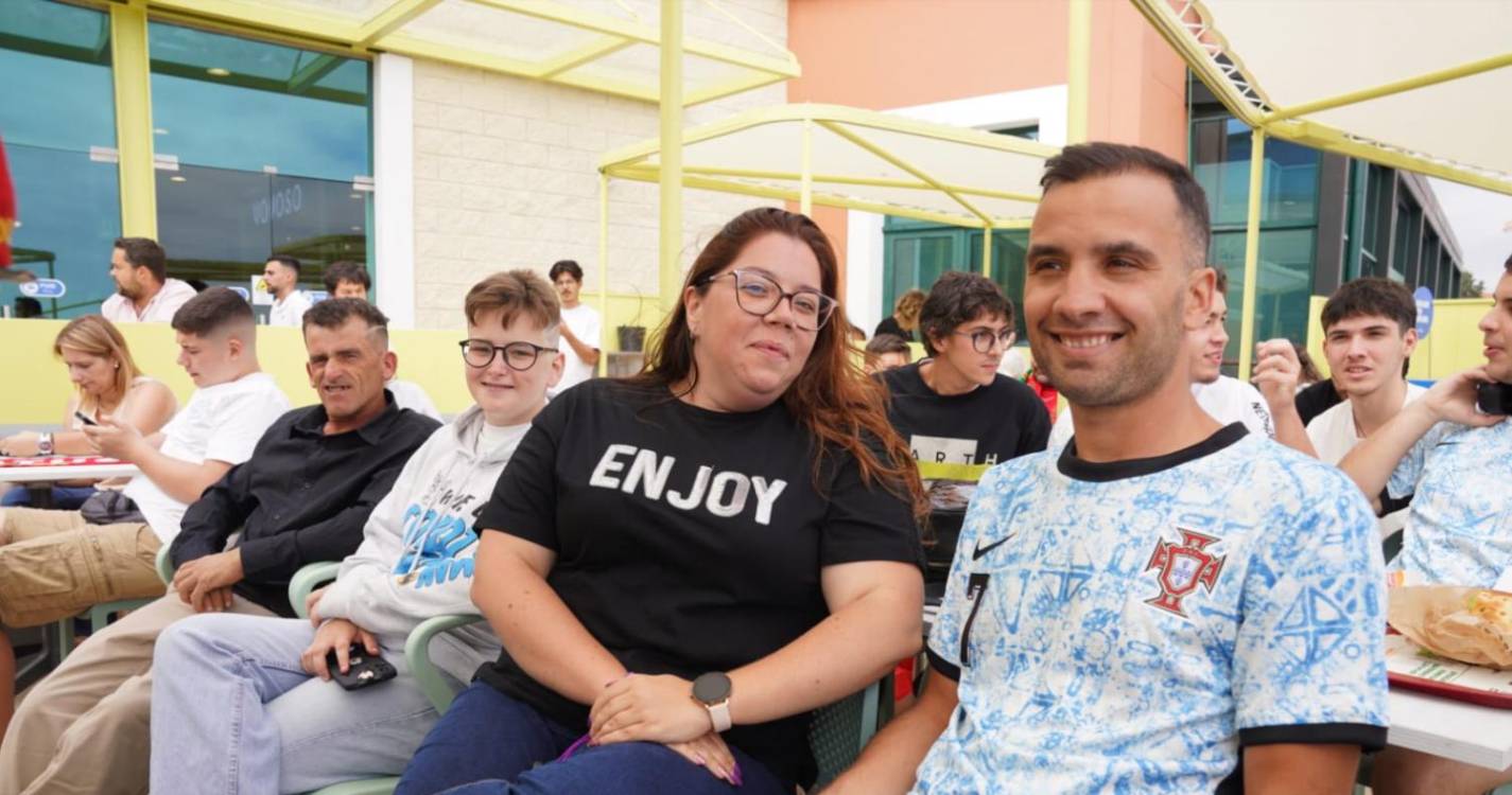 Euro 2024: Nova casa cheia na Fan Zone do Madeira Shopping (com fotos)