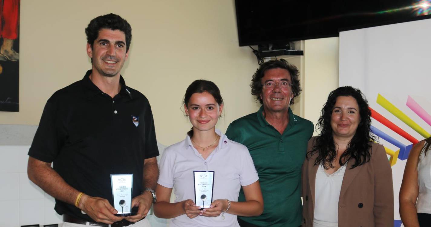 Veja alguns momentos do Torneio NOS Empresas 2024que reuniu 124 golfistas