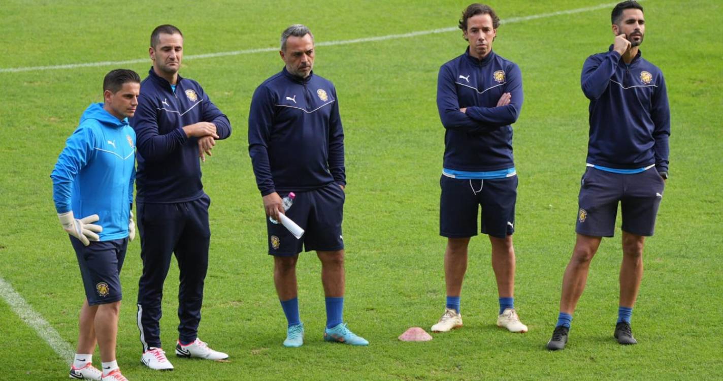 Marítimo: Fábio Pereira orienta primeiro treino