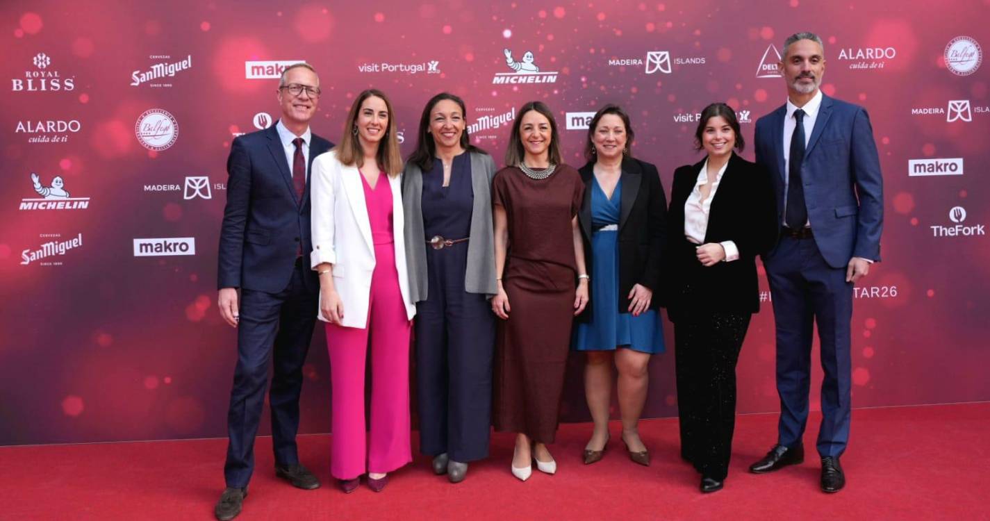 Veja algumas das imagens da passadeira vermelha da Gala do Guia Michelin 2026