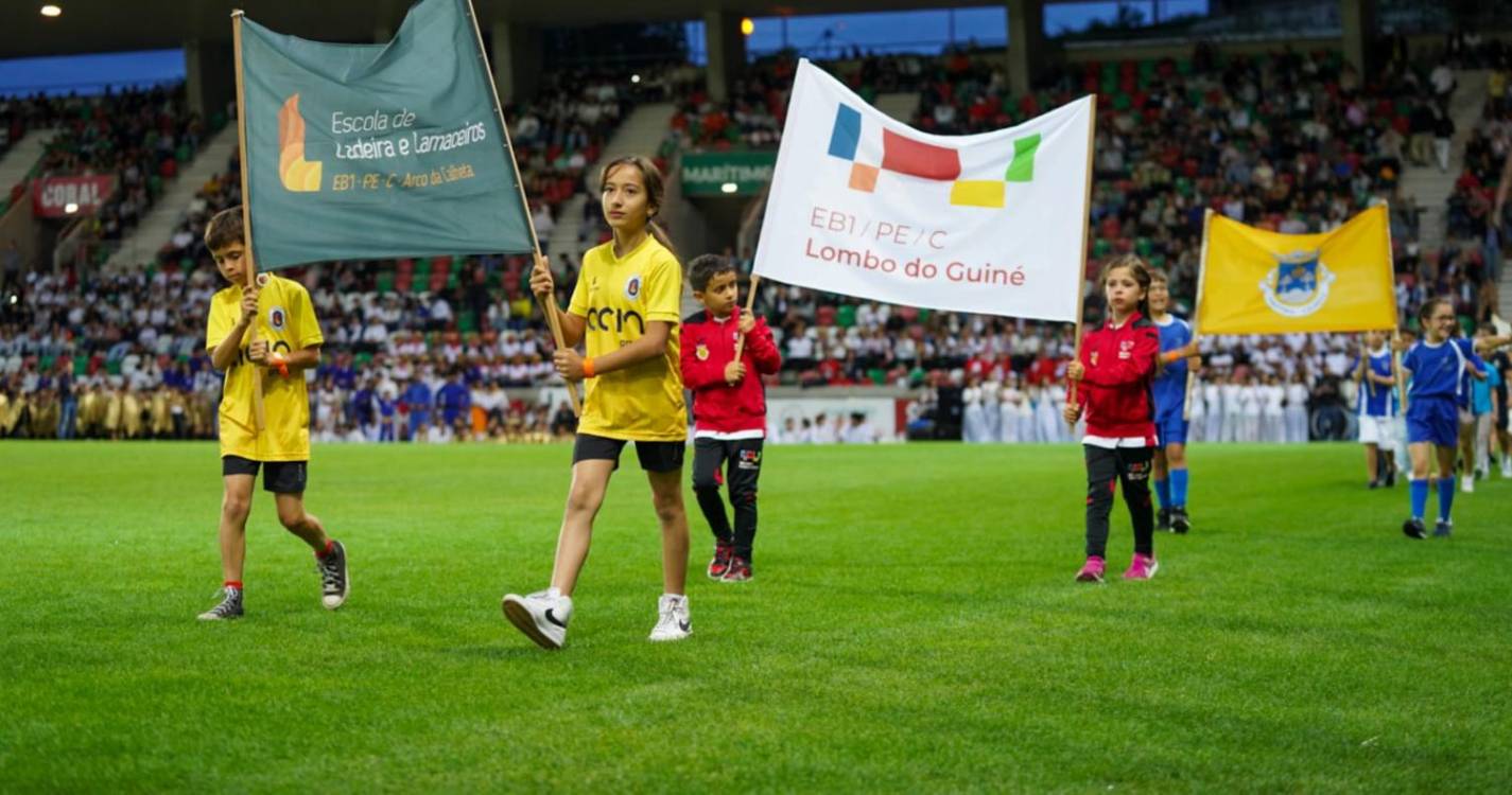 Desporto Escolar: desfile das escolas antecede espetáculo gímnico (com fotos)