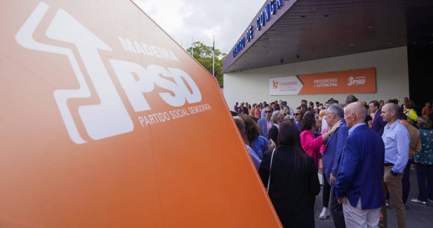 Tudo a postos para o Congresso do PSD (com fotos)