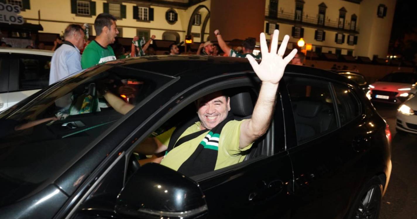 I Liga: Festa já se faz de verde e branco na Avenida do Mar (com fotos e vídeos)