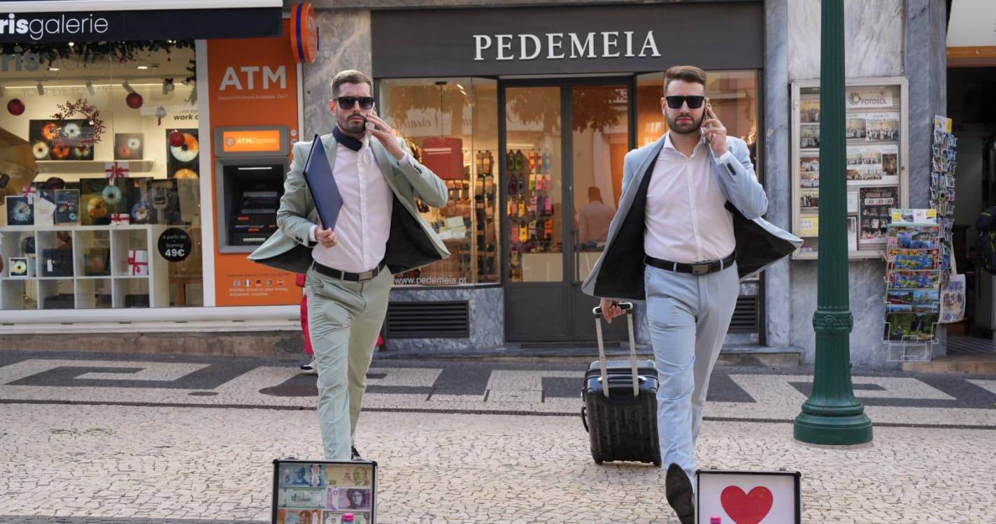 Madeira Street Arts: Estátuas vivas já animam ruas da cidade (com fotos e vídeo)