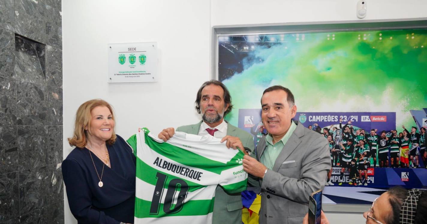 Albuquerque diz que sucesso de Ronaldo resulta da política desportiva na Madeira