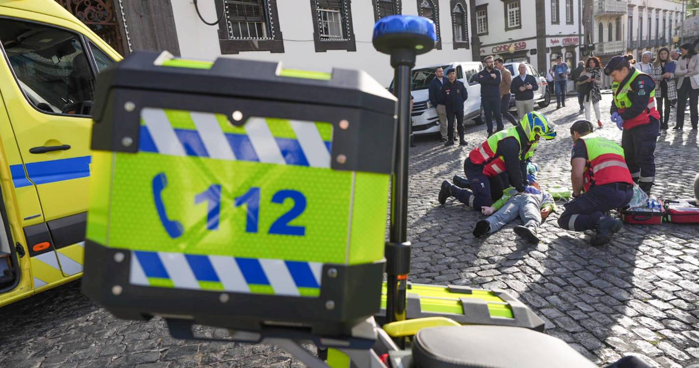 Primeiro Motociclo de Emergência Médica entregue aos Sapadores do Funchal