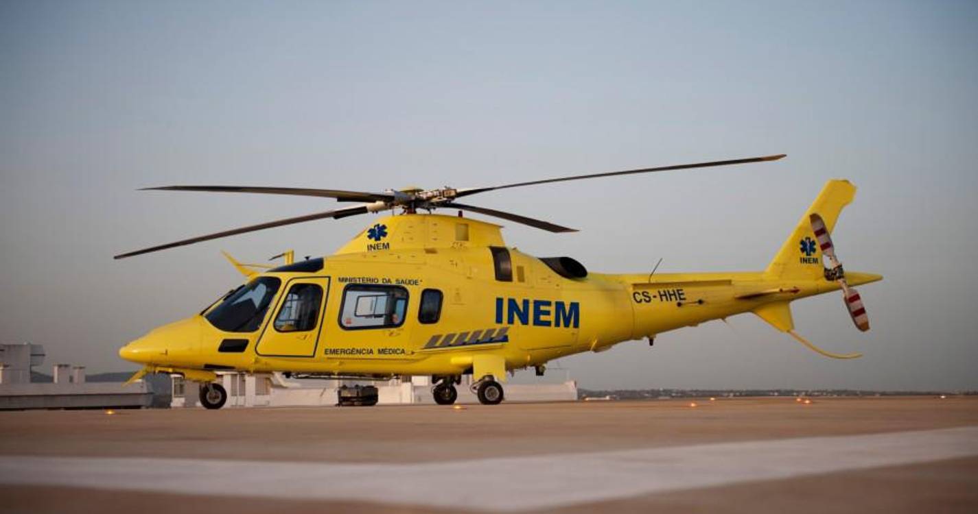 INEM prepara cenários alternativas caso não entre em vigor em julho contrato de helicópteros