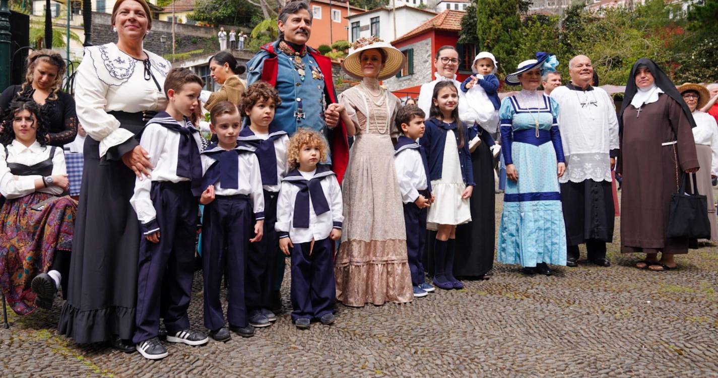 “Monte do Imperador” vestido a preceito para celebrar Carlos I de Habsburgo (com fotos)