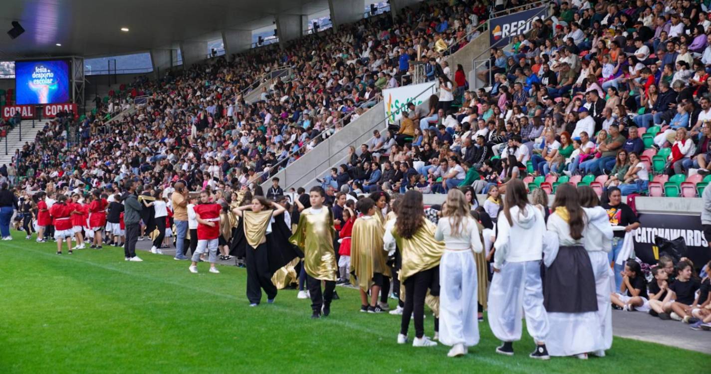 Desporto Escolar: ambiente de festa já domina nos Barreiros (com fotos)