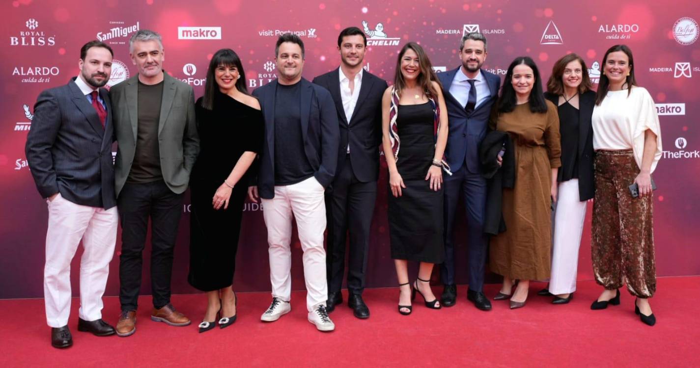 Veja algumas das imagens da passadeira vermelha da Gala do Guia Michelin 2026