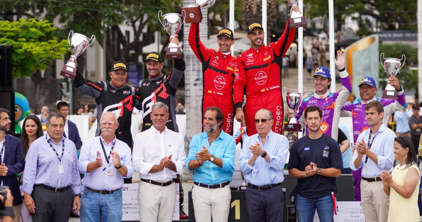 Rali Vinho Madeira: Pódio consagrou os vencedores